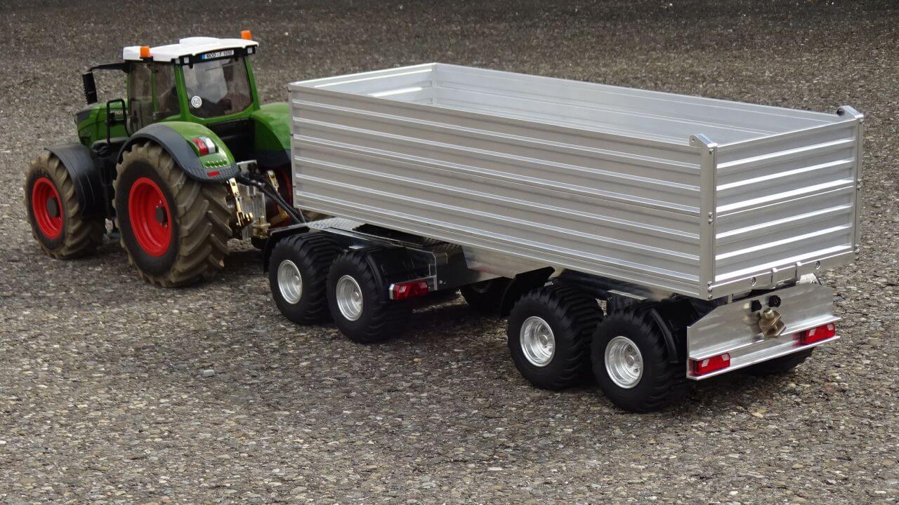 Fendt Mit 2achs Dolly Sattelkipper